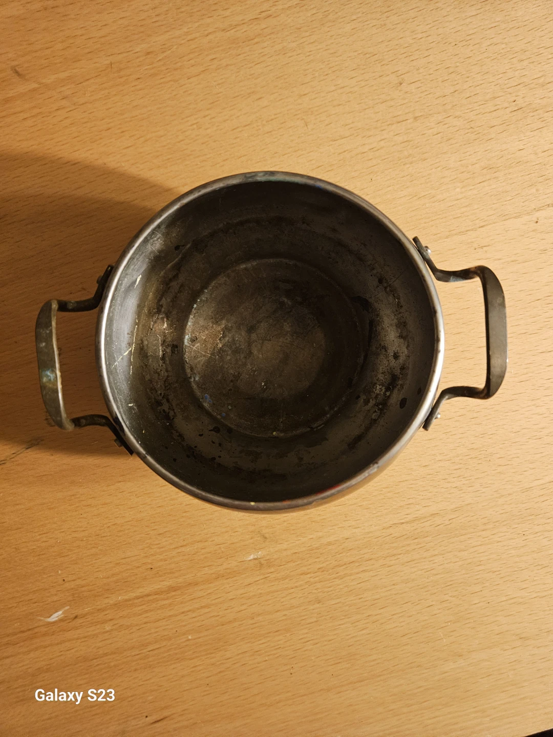 Vintage Copper Pot with Handles - photo 2