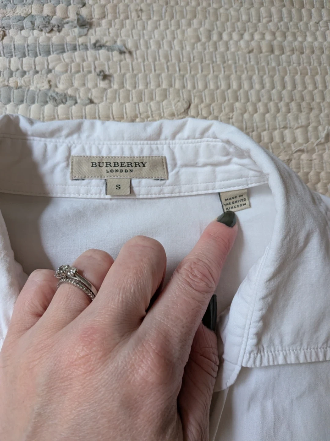 Burberry London White Button up blouse - photo 2