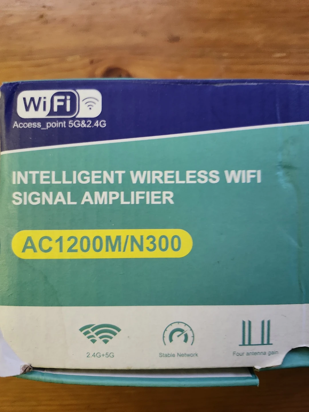 Intelligent Wireless WiFi Signal Amplifier AC1200M/N300