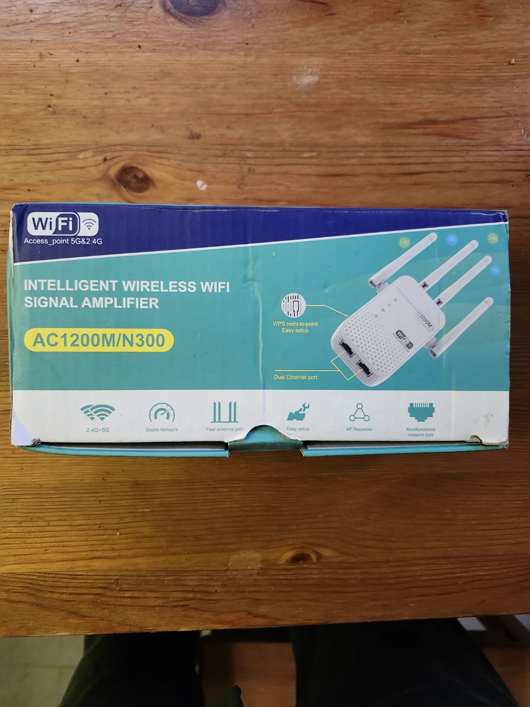 Intelligent Wireless WiFi Signal Amplifier AC1200M/N300 - photo 3