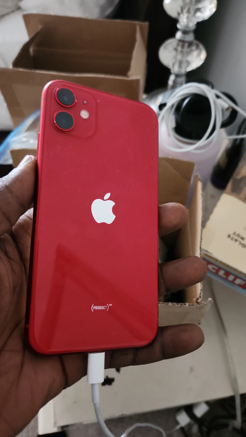 Apple iPhone 11 (Red & white) 93% battery and above - photo 3