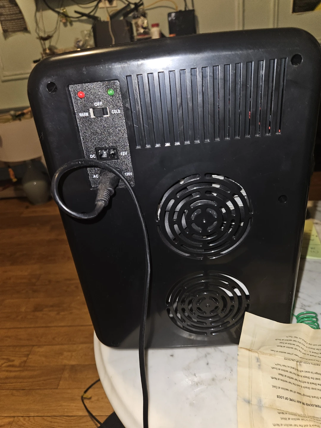 Crownful Mini Fridge - Black - photo 2