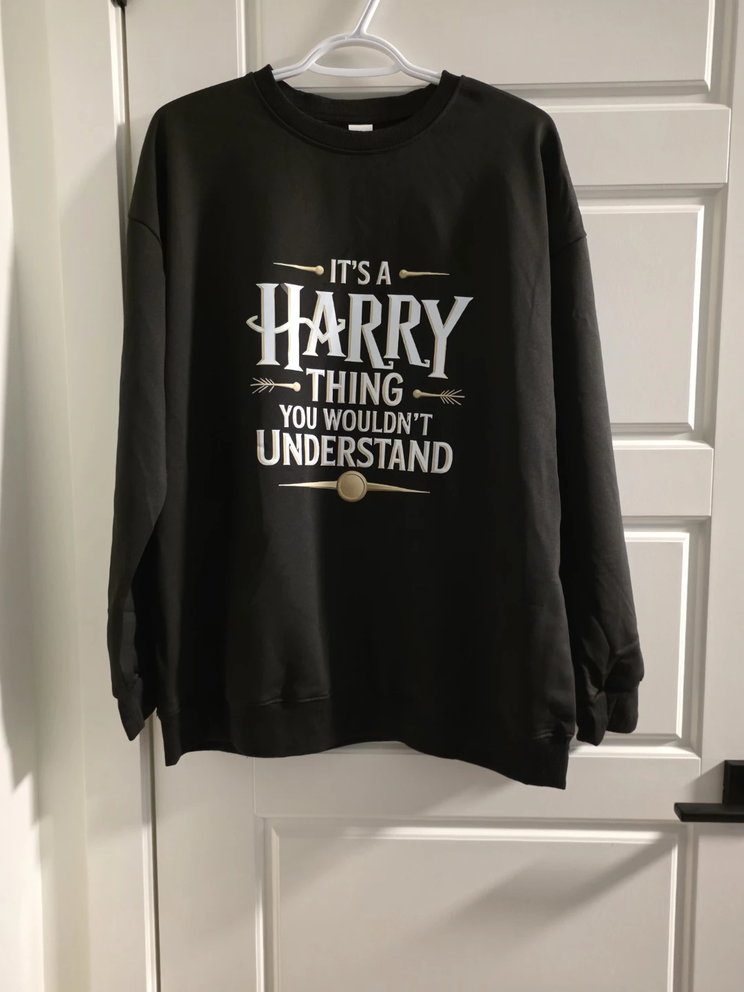 Black "It's a Harry Thing" Crewneck Sweatshirt XL