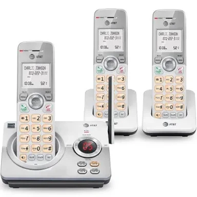 AT&T. 3 HANDSET ANSWERING SYSTEM