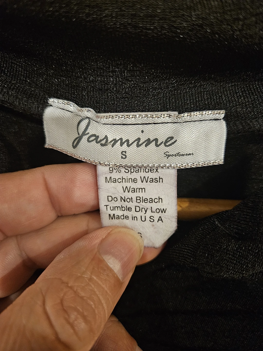 Jasmine Sportswear Black Dress - Size S - photo 4