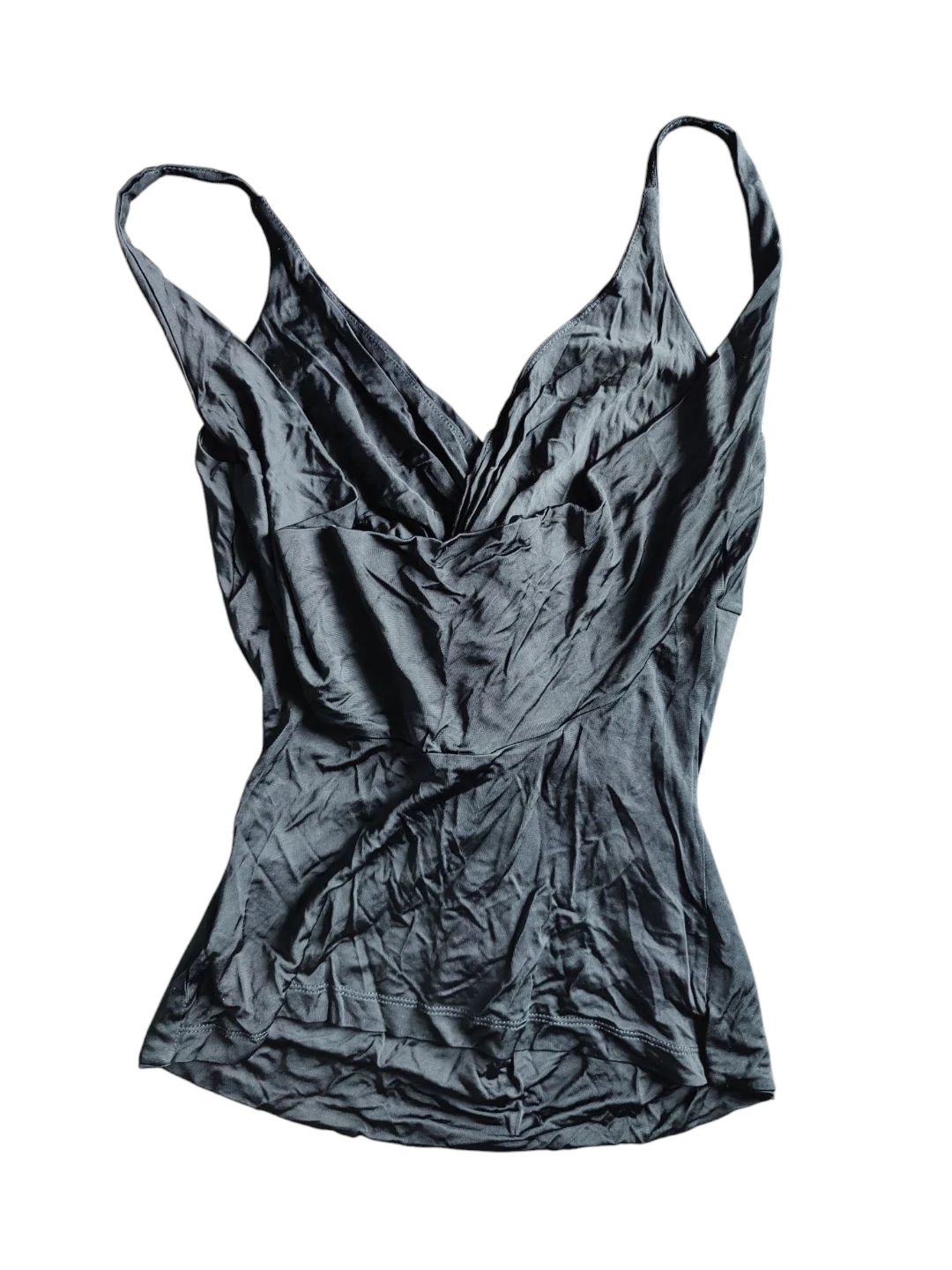 NWOT Women's MEXX Black Plunging Neckline Shirt Size XS - photo 4
