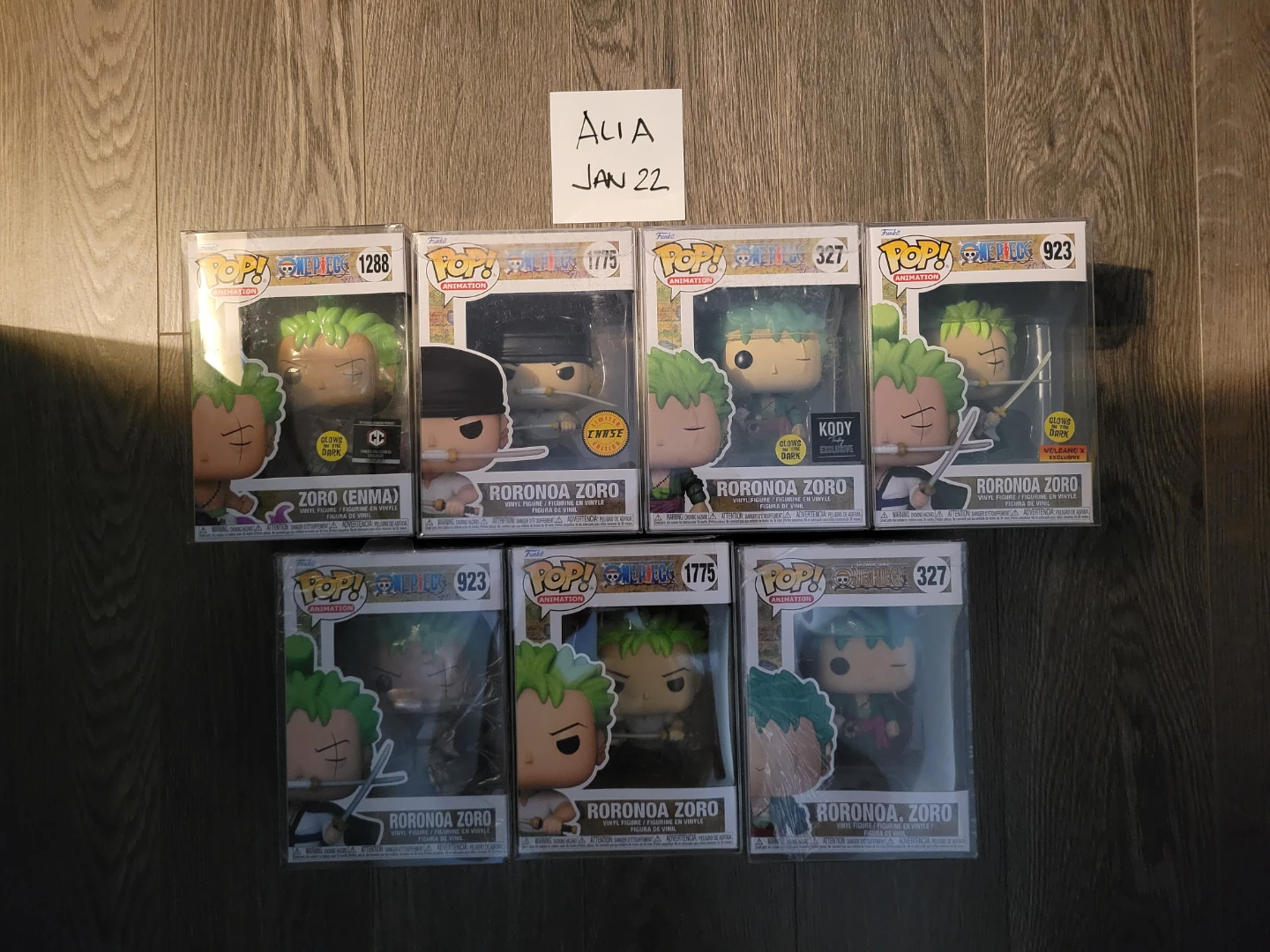 One Piece - Roronoa Zoro funko pops