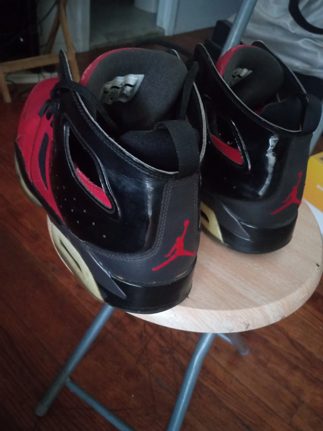 Air Jordan Fight club Flight 45 High Red/Black - photo 4