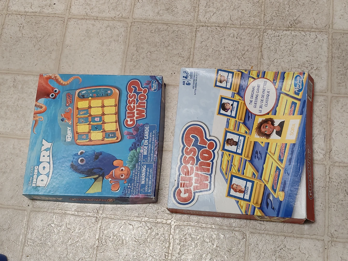 Two Guess Who Games