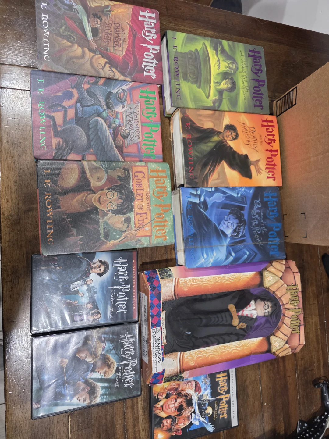 J.K. Rowling Harry Potter Book Collection and Dvd