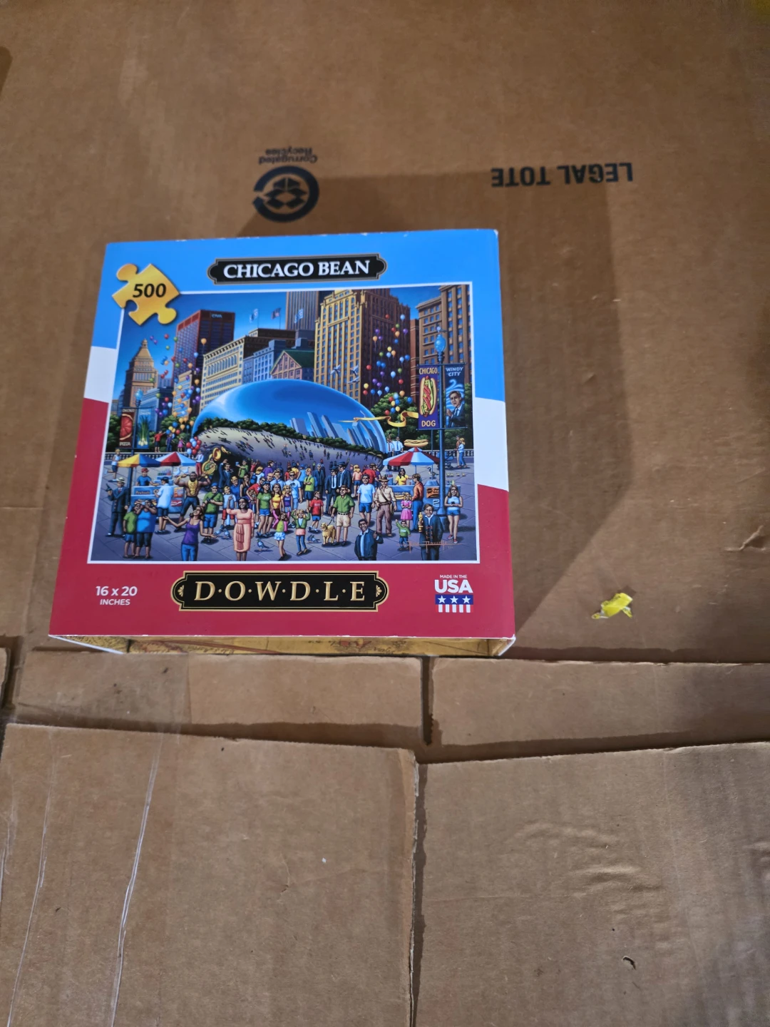 Dowdle Puzzles Chicago Bean 500 Piece Puzzle