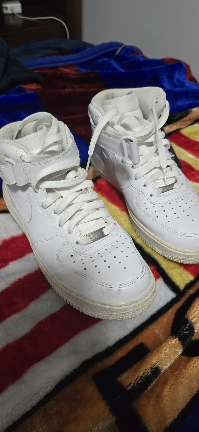 Nike Air Force 1 High '07 White Size 8 Men's - photo 3