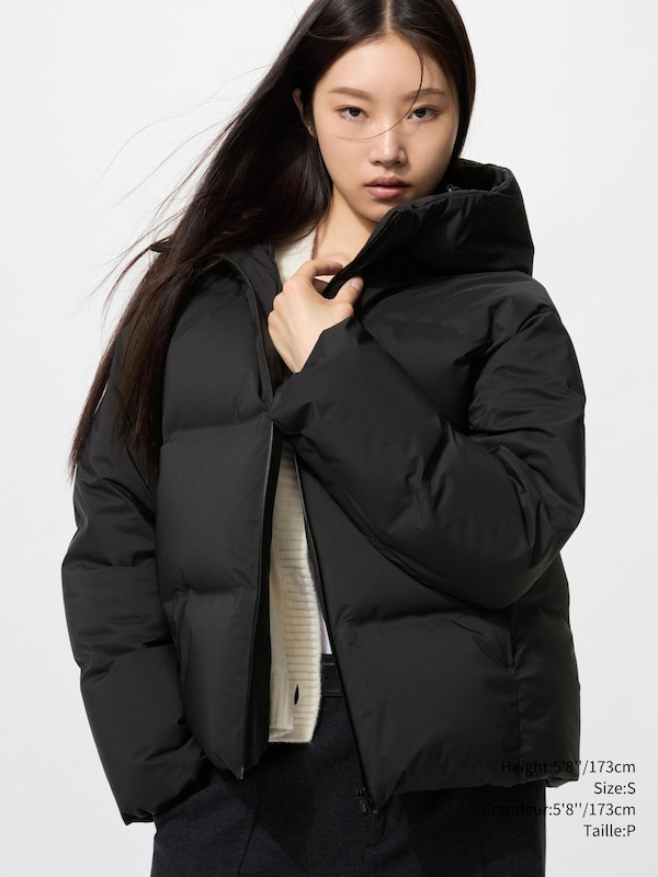 Uniqlo Women's Seamless Down Parka - Black, Size M