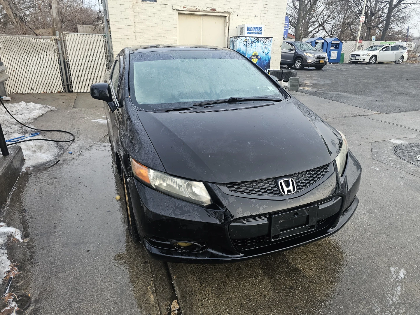 Black Honda Civic Coupe - photo 2