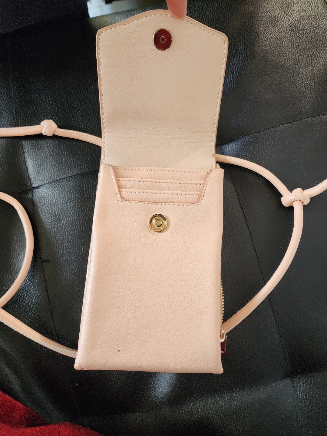 Pink Crossbody Cell Phone Bag - photo 3