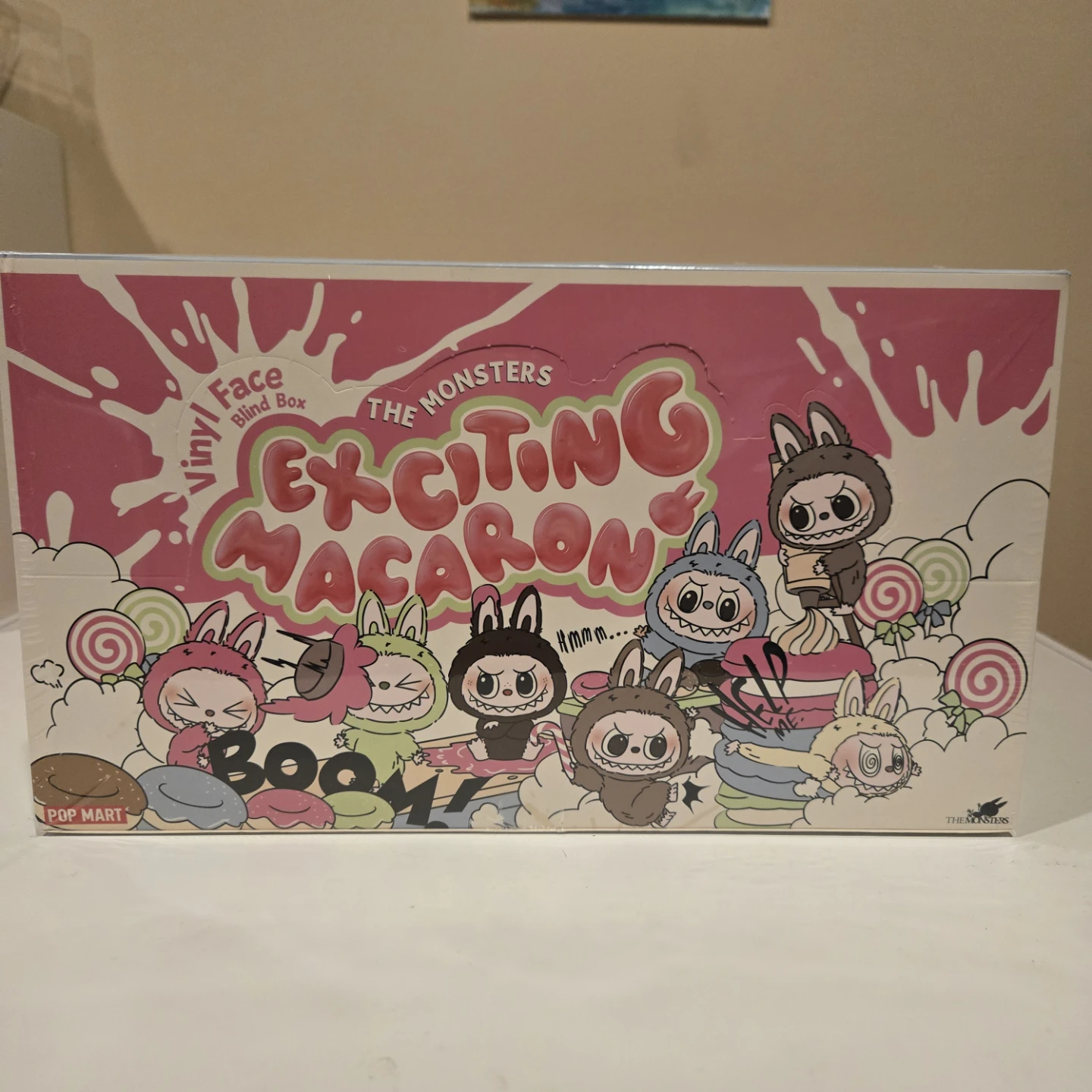 Pop Mart The Monsters Exciting Macaron Vinyl Face Blind Box