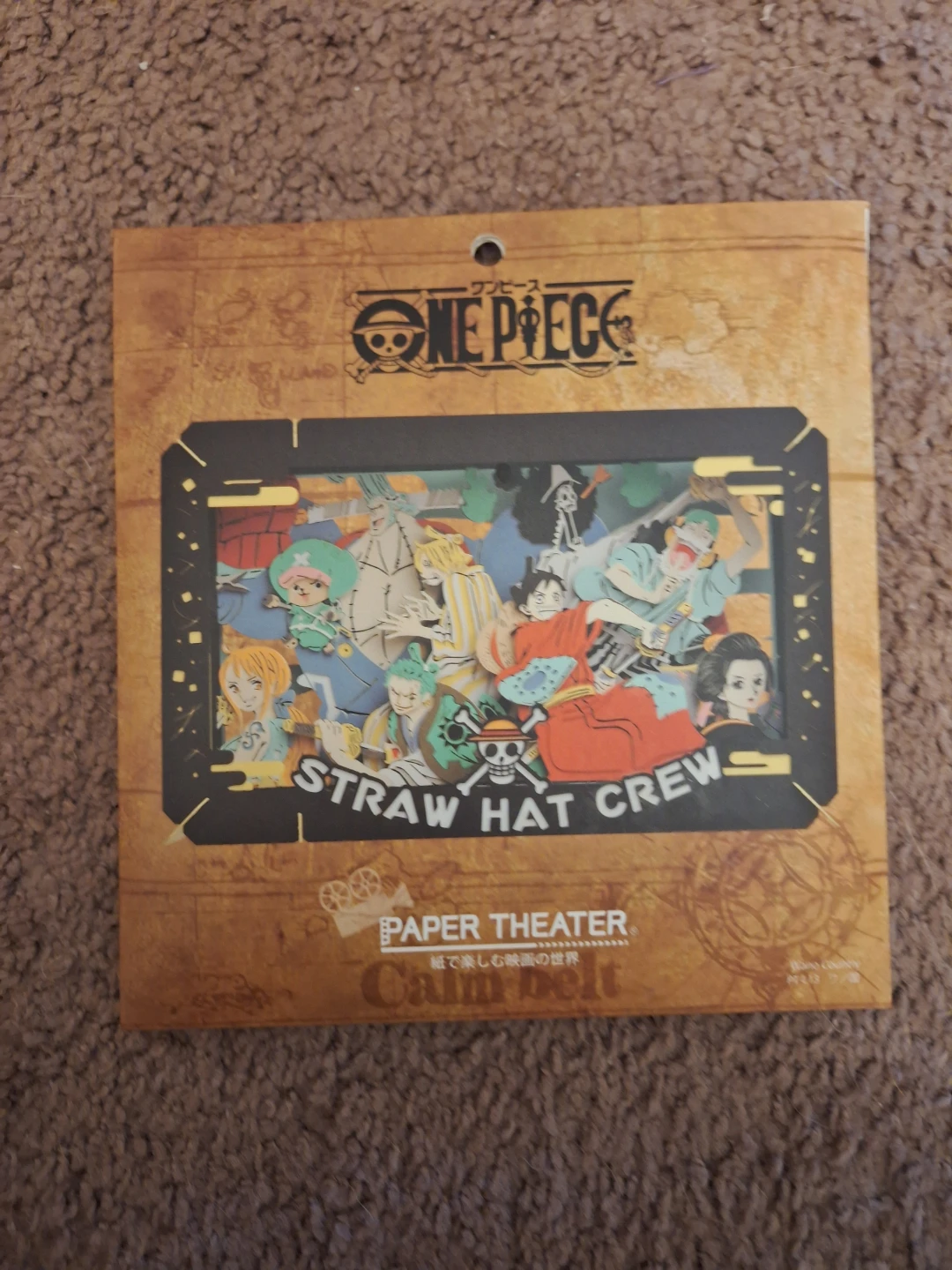 (New) One Piece Paper Theater - Straw Hat Crew