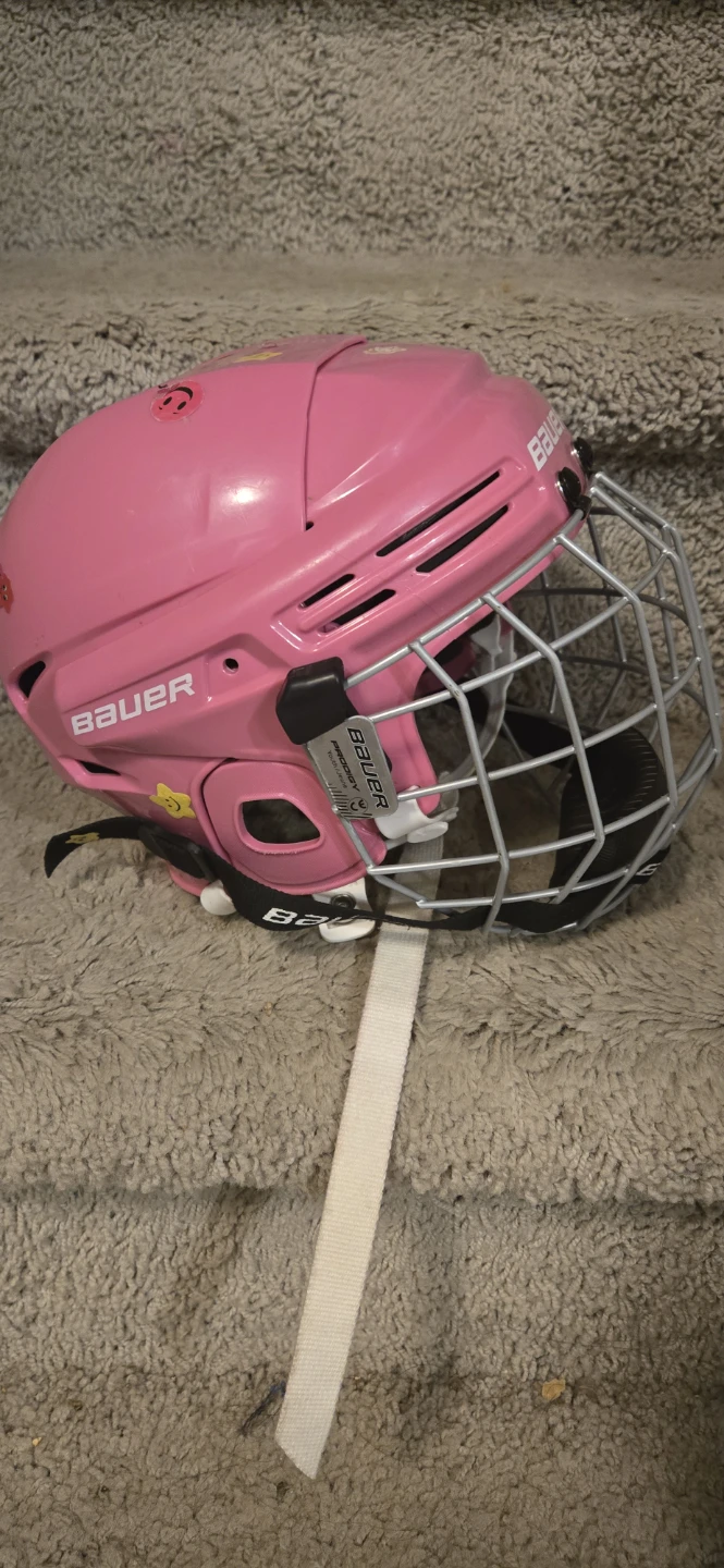 Bauer Pink Hockey Helmet - photo 2