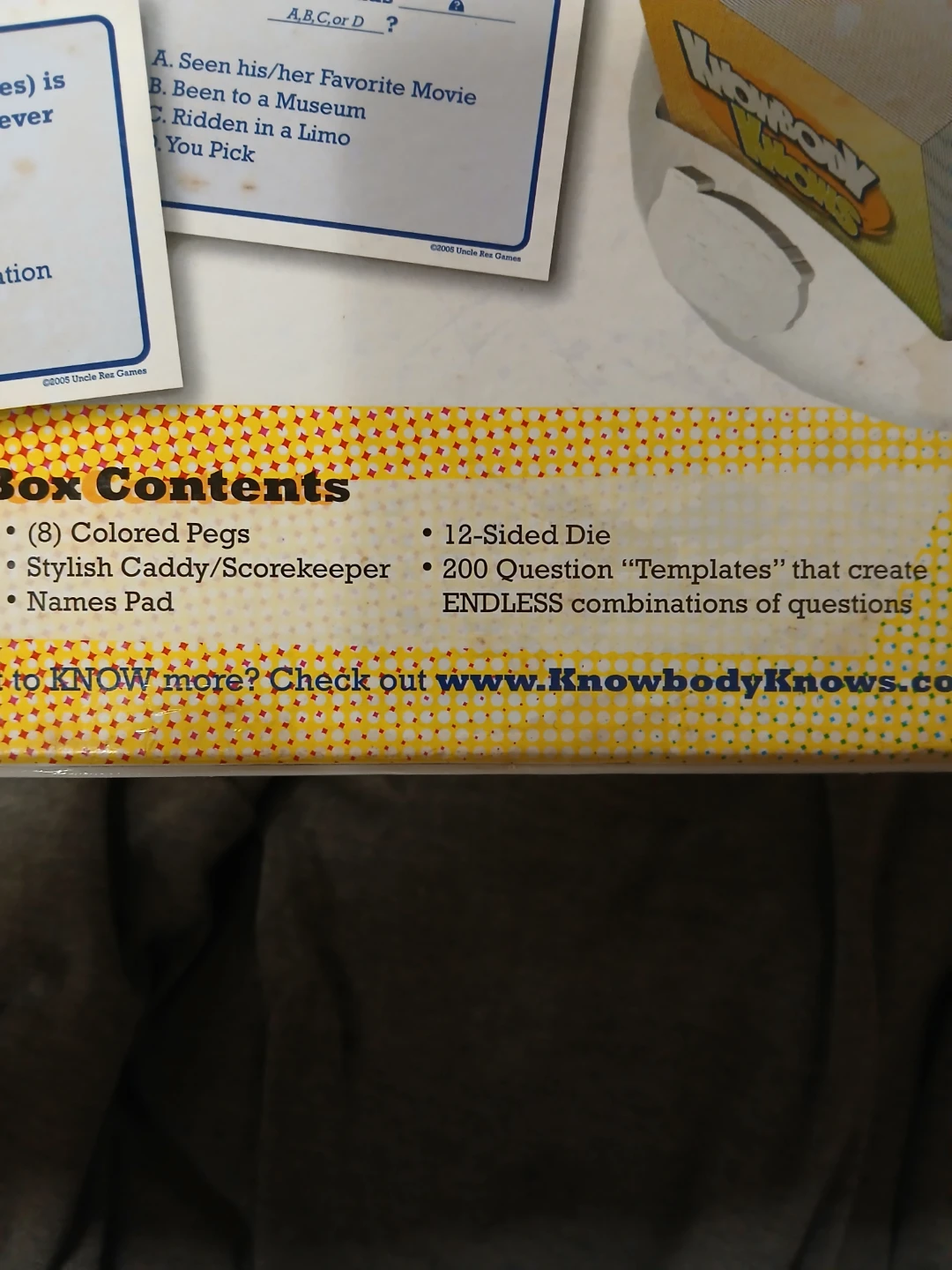 Knowbody Knows Board Game - New in Box! - photo 3