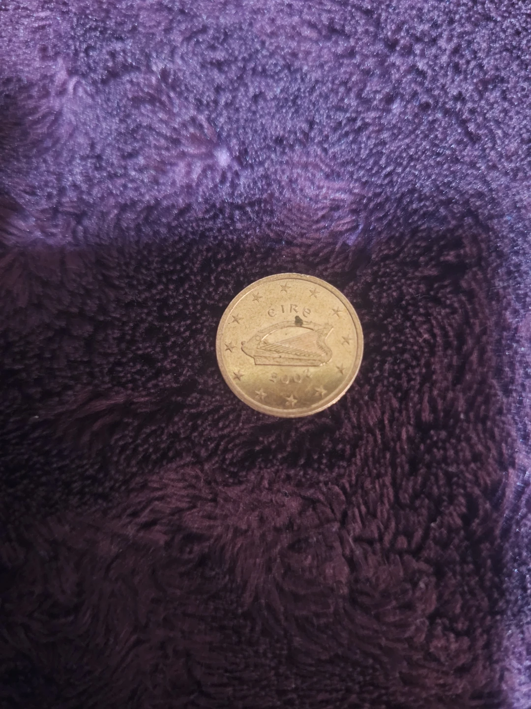 WORLD COIN 2003 IRELAND 2 EURO CENT Error