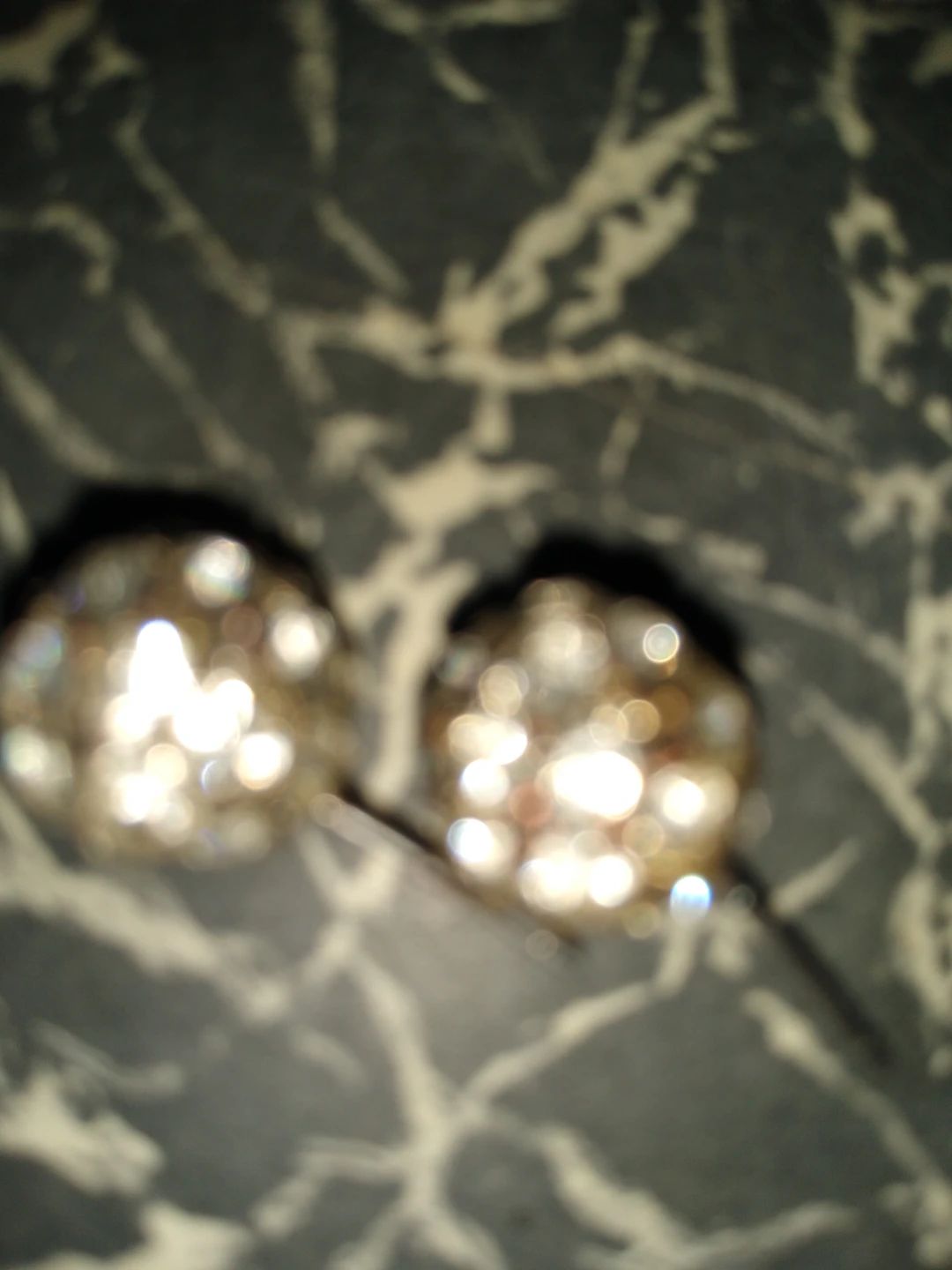 Vintage Christian Dior cluster ball earrings - photo 5