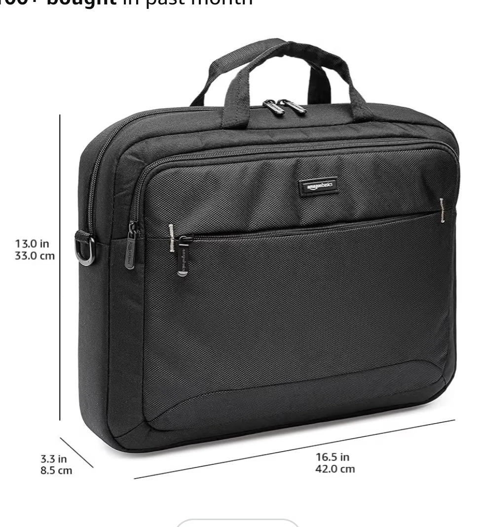 Amazon Basics Laptop and Tablet Shoulder Bag Carrying Case - photo 3