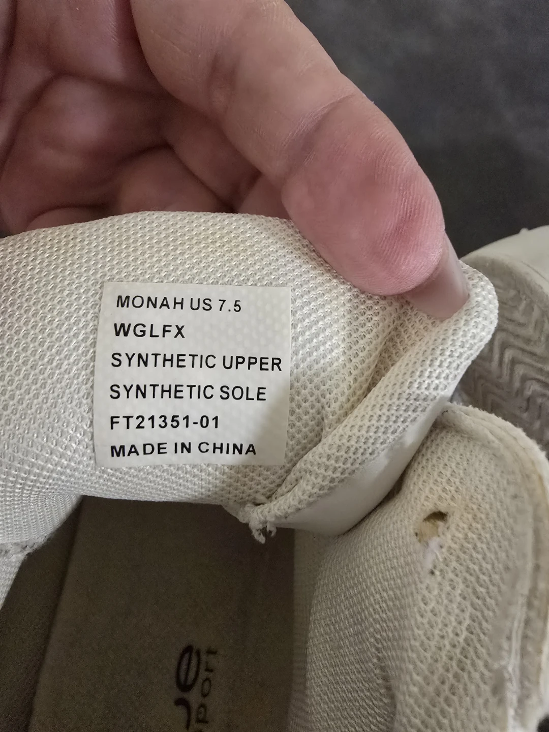 Bebe Monah High Top Sneakers - White/Gold - US 7.5 - photo 5