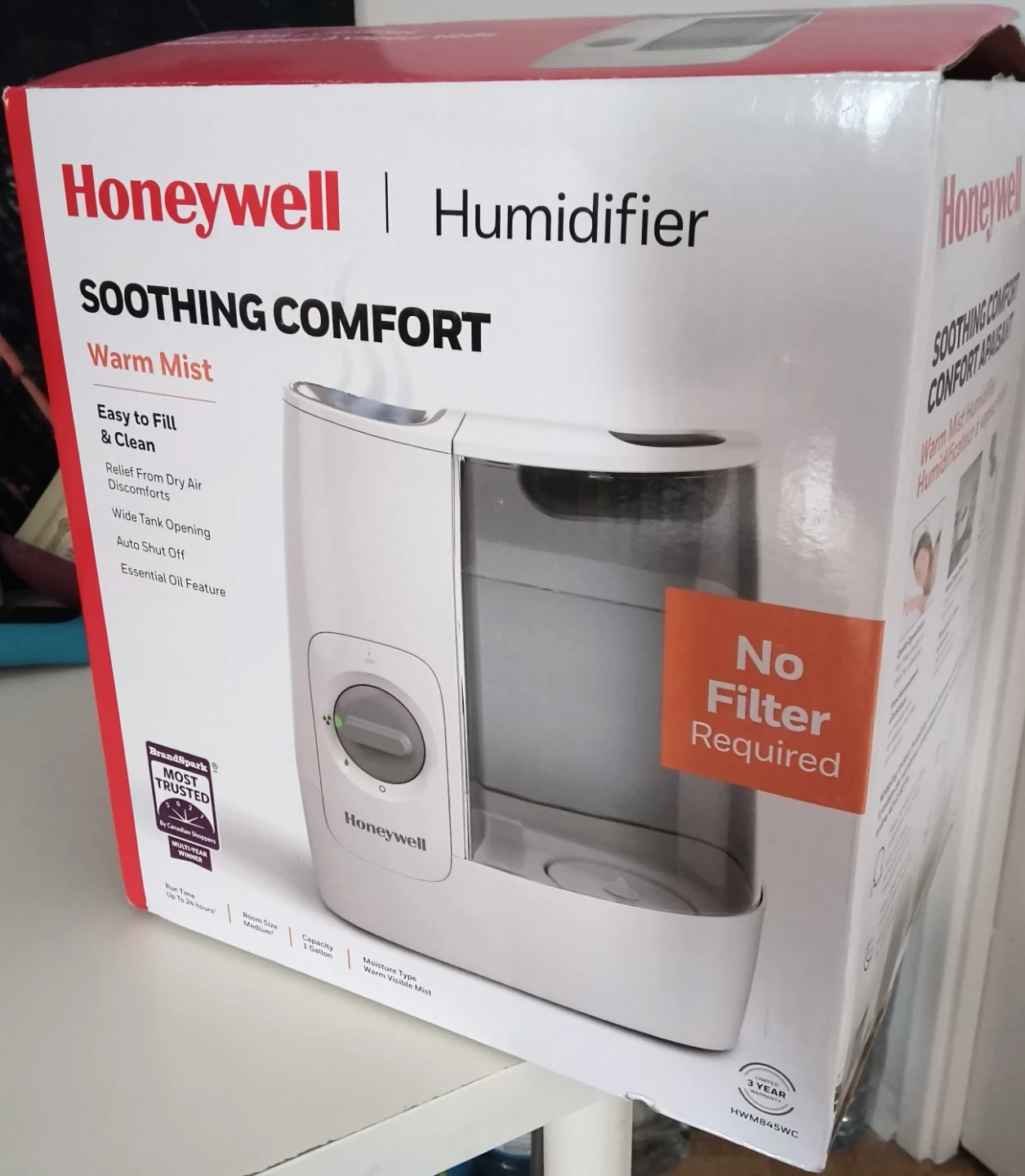Honeywell Humidifier - White - photo 3