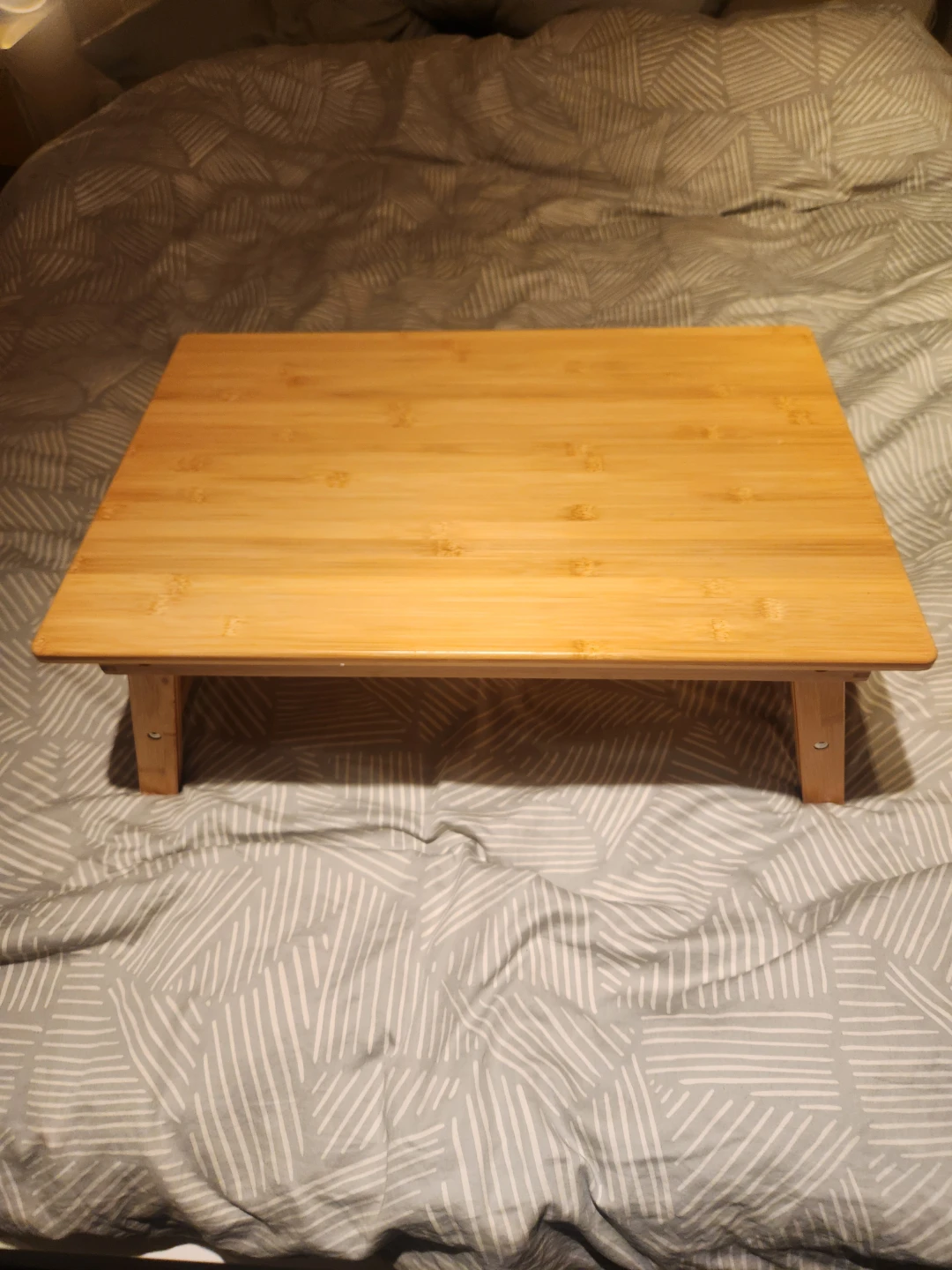 Foldable Bamboo Bed Tray Table