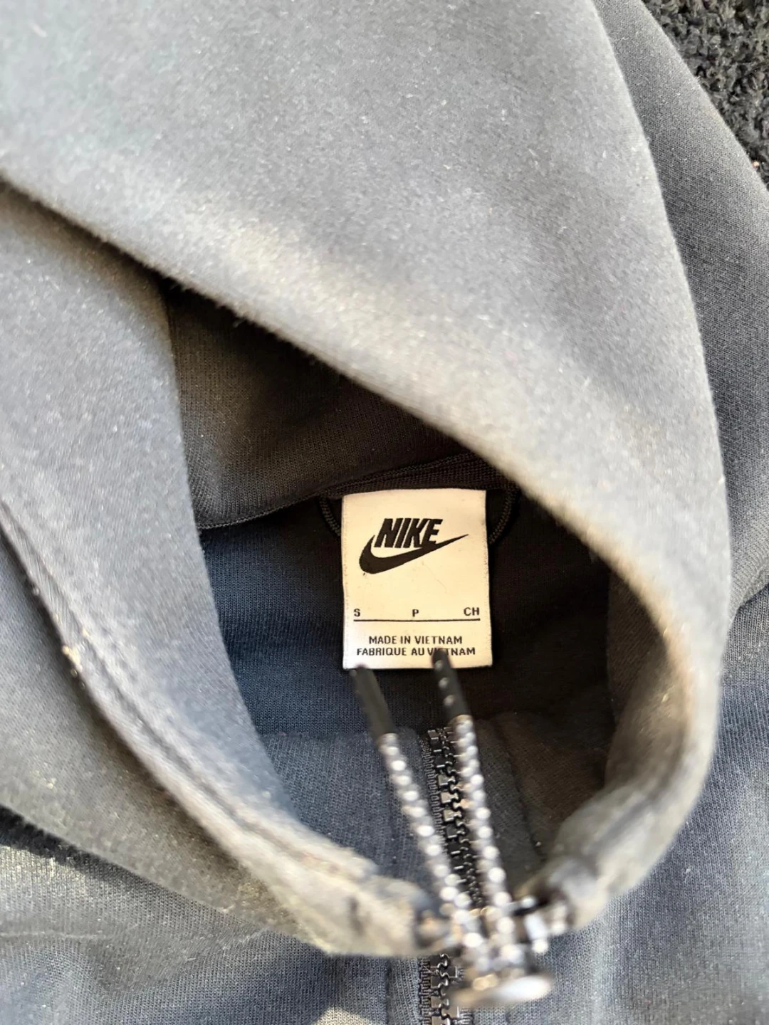 Nike x No Fear Grey Hoodie - Size L - photo 2