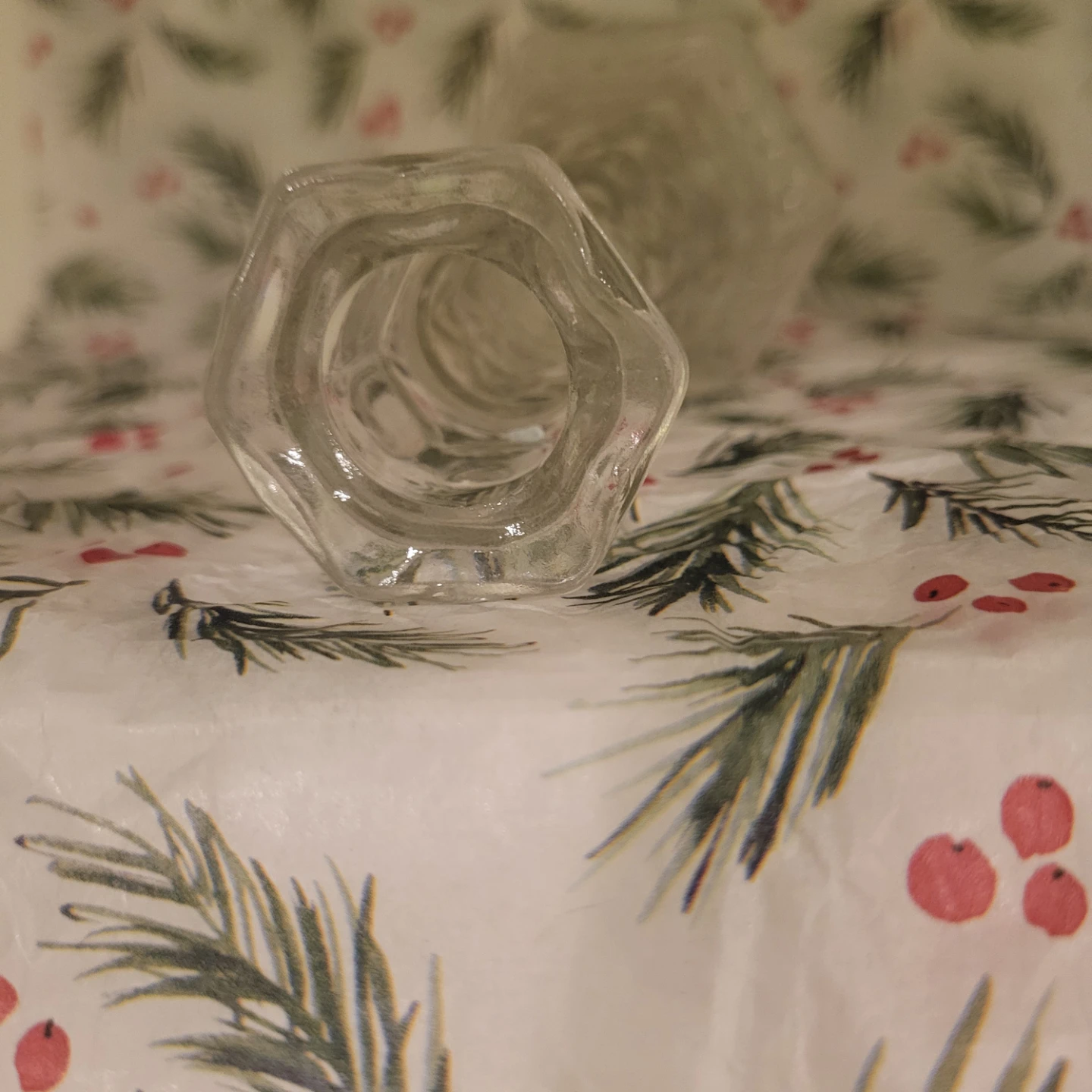 Clear Glass Vase - photo 2