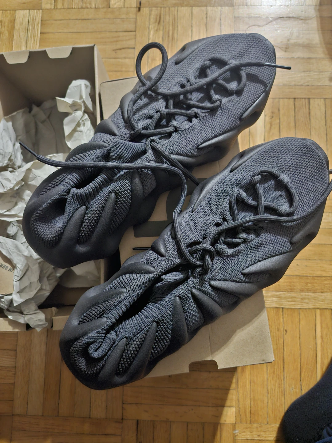 Adidas Yeezy 450 Dark Slate 12 us size - photo 5