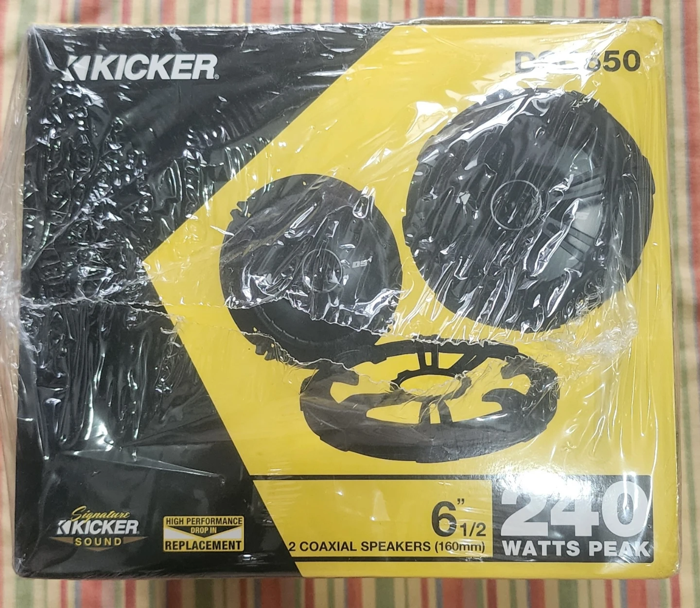 Kicker DSC650 6.5" 2-Way Car Audio Coaxial Speakers - New - photo 3
