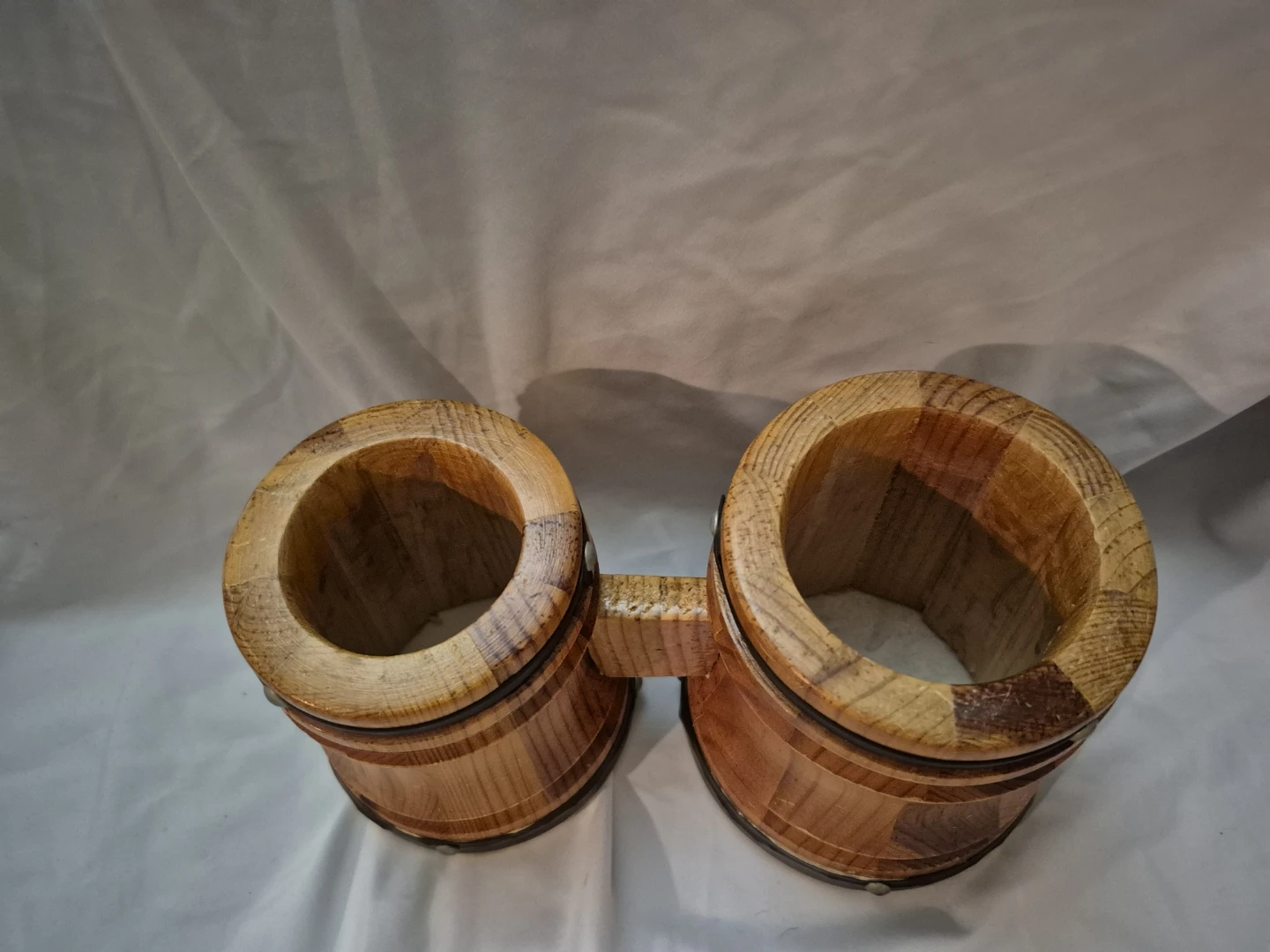 Wooden Bongos Drum Set - photo 2