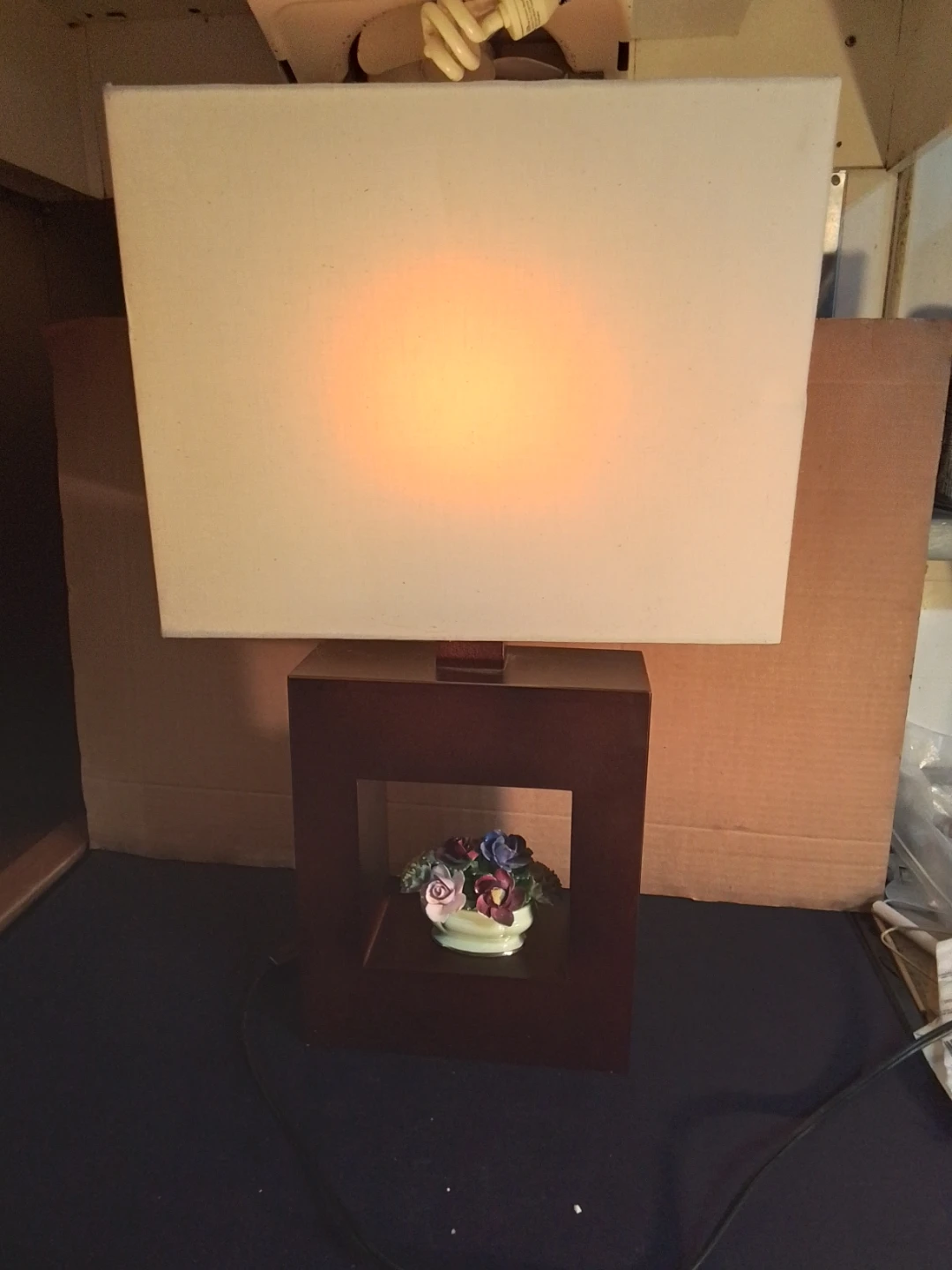 Modernist Table Lamp with Unique Design 24x14" England