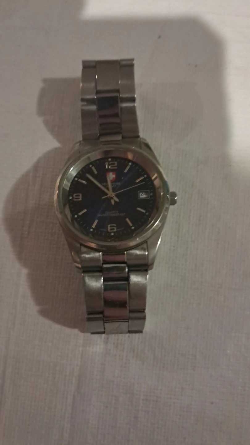 New Swiss Military  Stainless Steel Watch