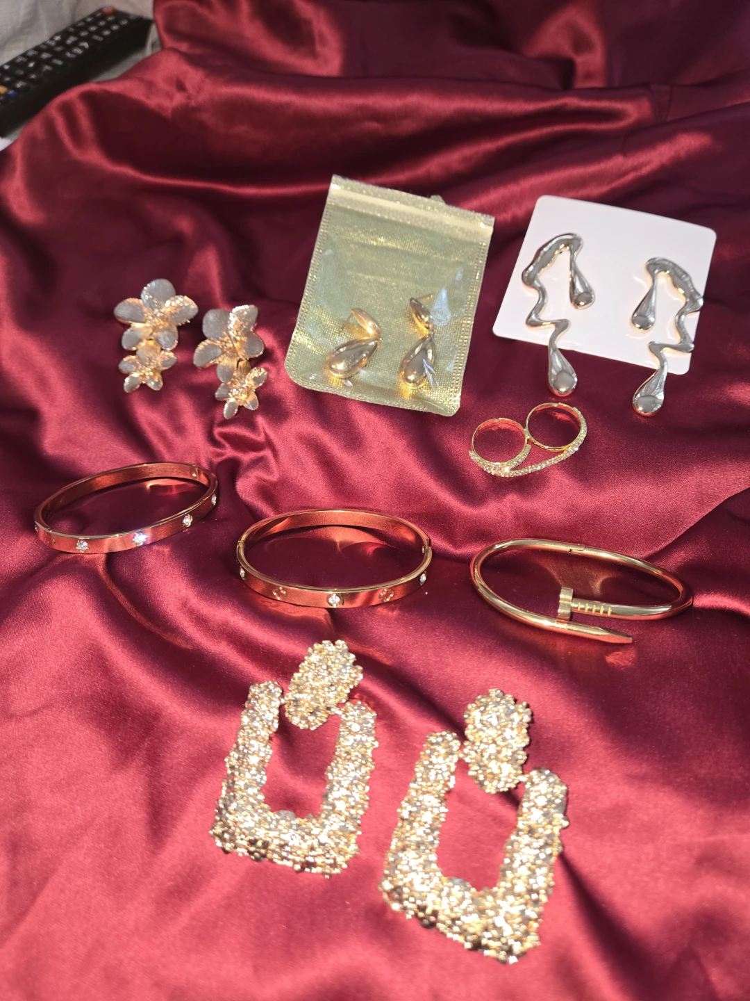 Assorted Gold-Tone Costume Jewellery Set