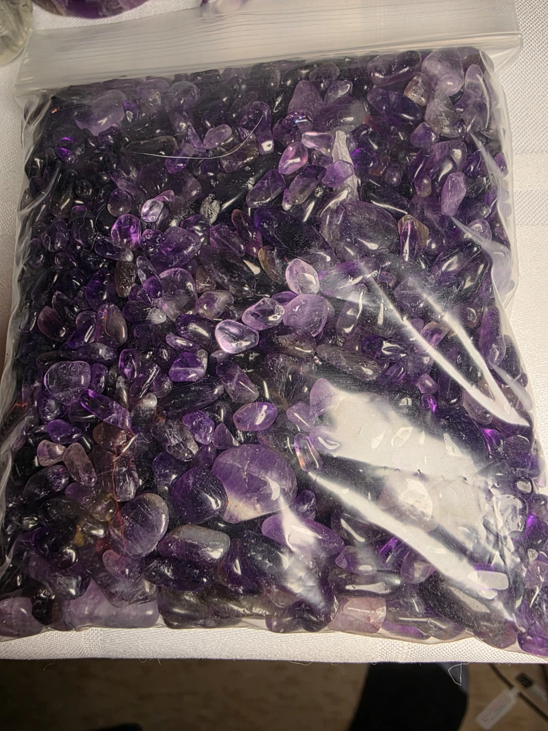 Bag of Amethyst Crystal Chips - photo 2