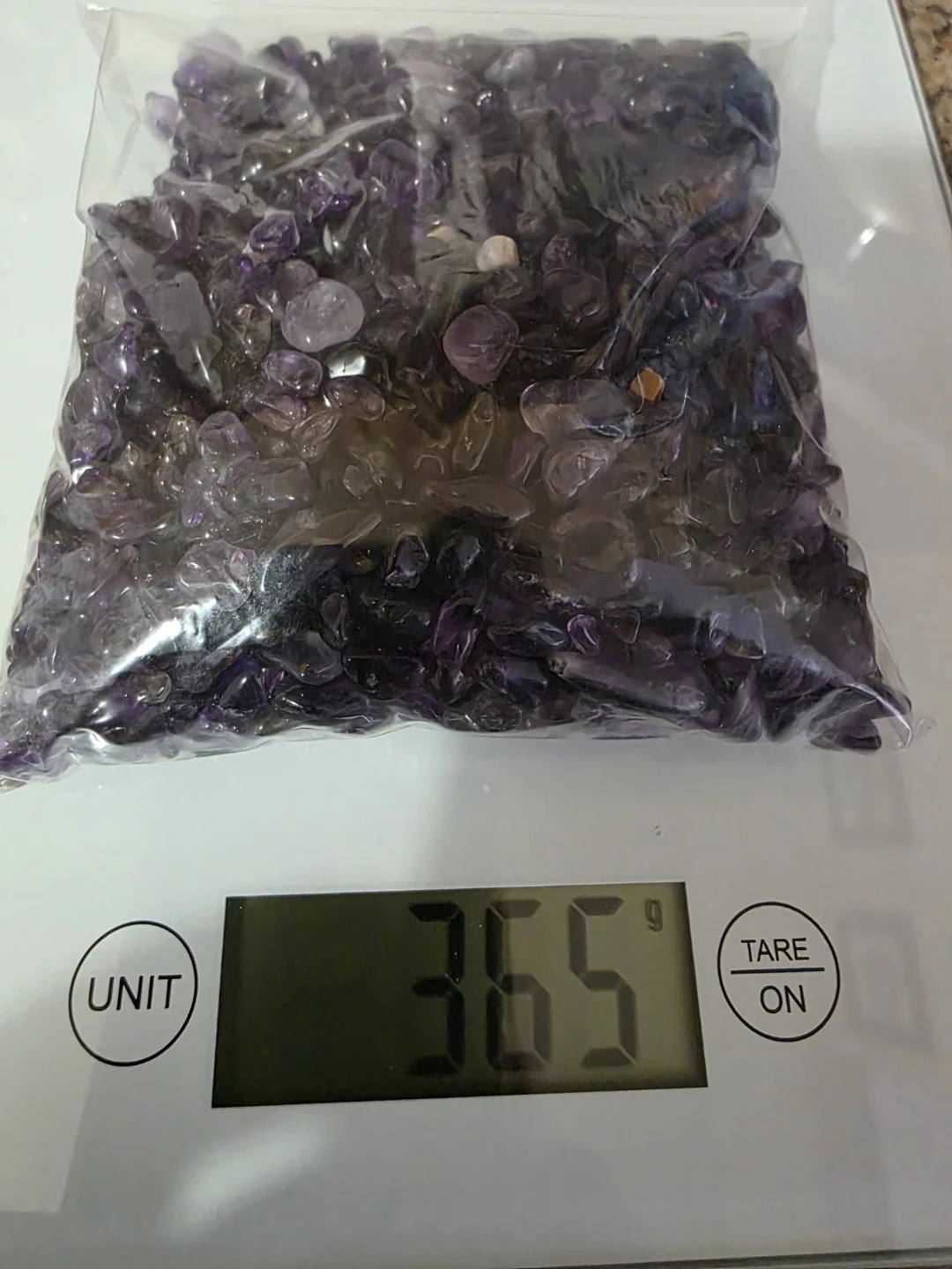 Bag of Amethyst Crystal Chips - photo 4