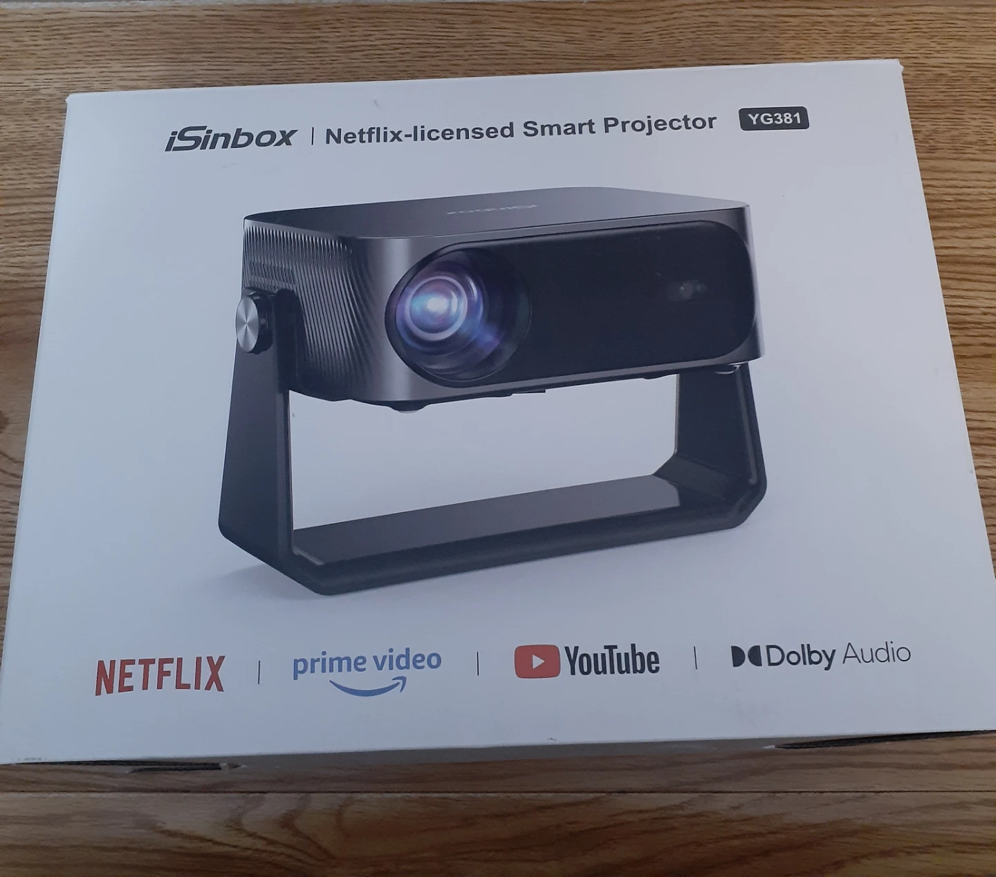 iSINBOX YG381 Netflix-licensed Smart Projector NEW - photo 2