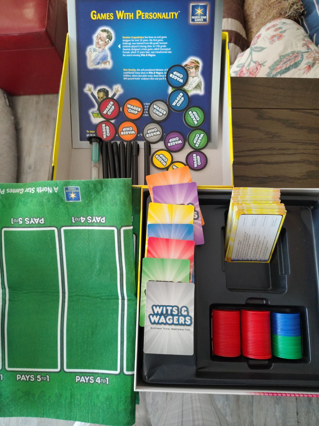 Wits and Wagers Party Game - photo 3