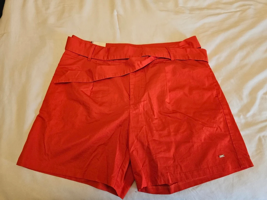 Tommy Hilfiger Red Shorts - Size 12 - New