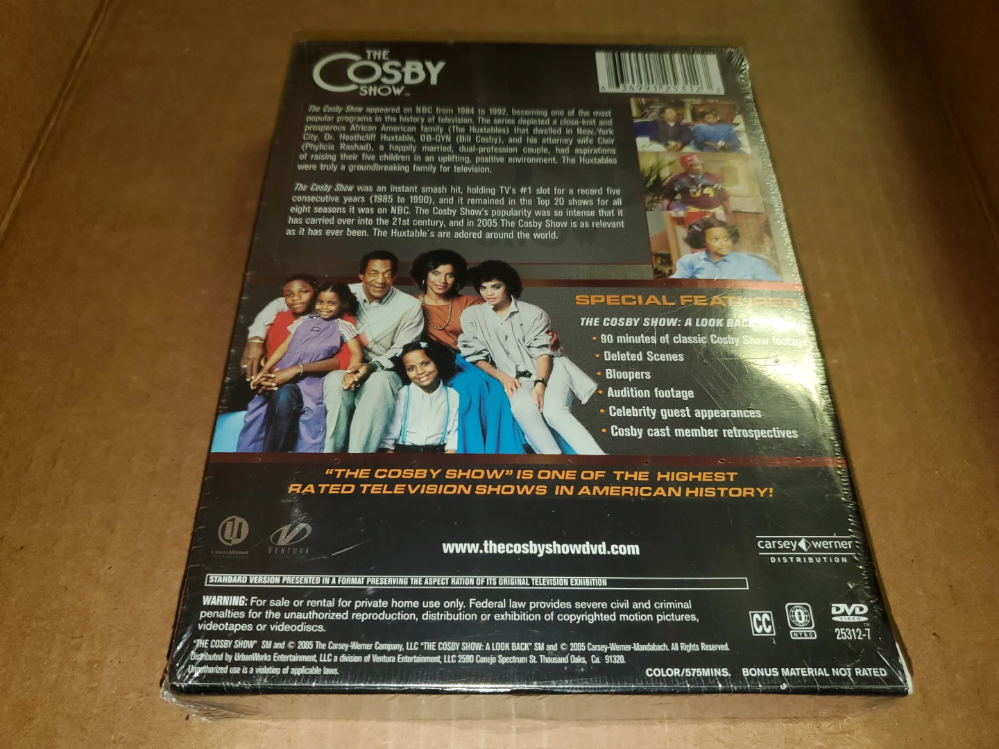 Brand New - The Cosby Show Season 1 DVD - photo 2