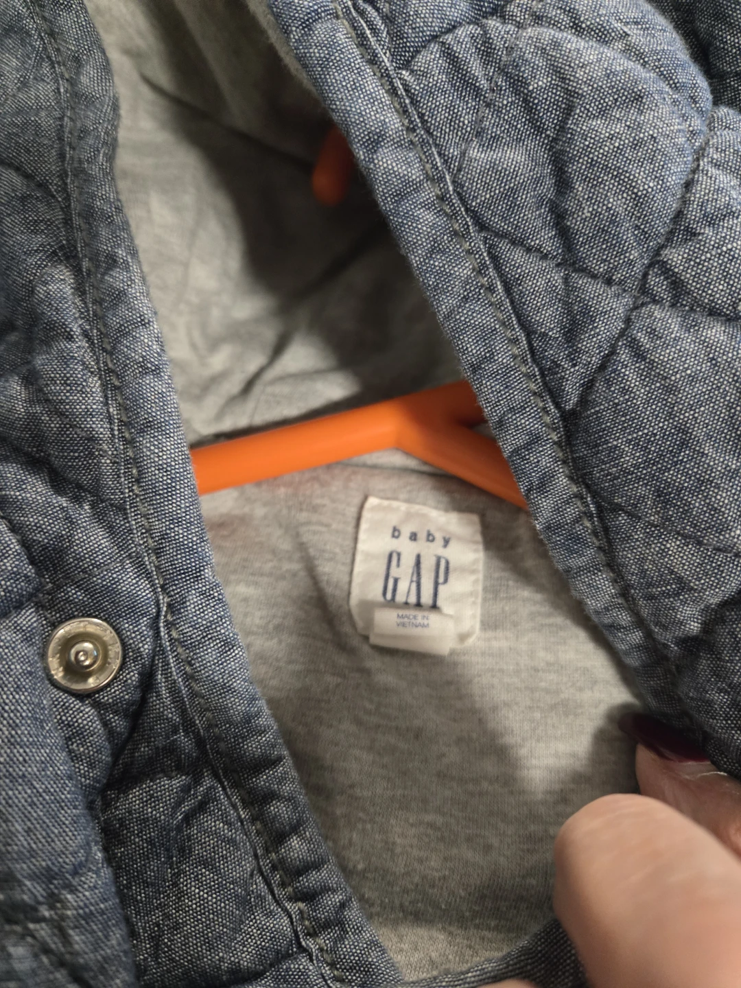 Baby Gap Quilted Denim Pram Suit - photo 2