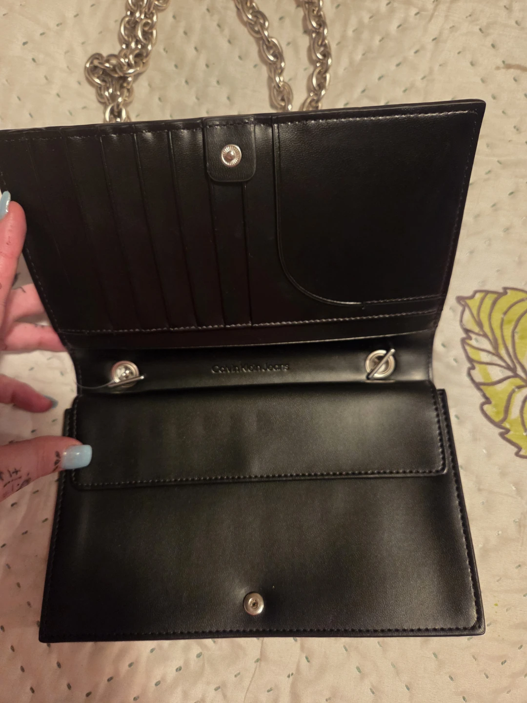 Calvin Klein Black Chain Wallet - photo 2