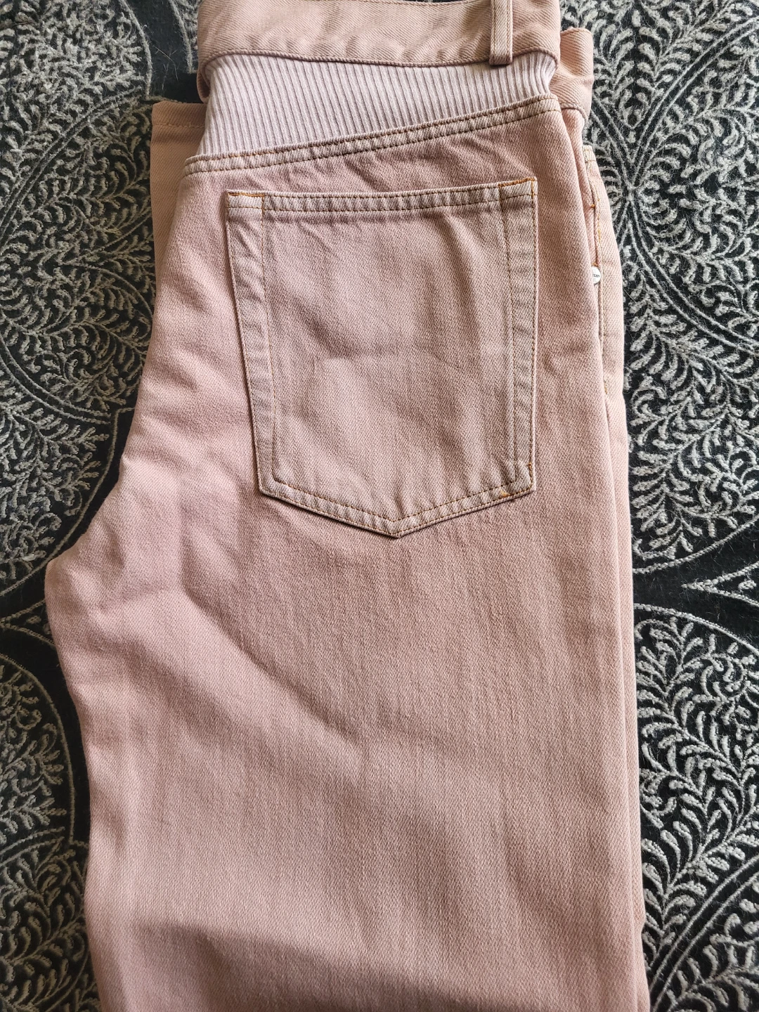 Alexander McQueen Pink Denim Jeans Size  euro 46 - photo 5