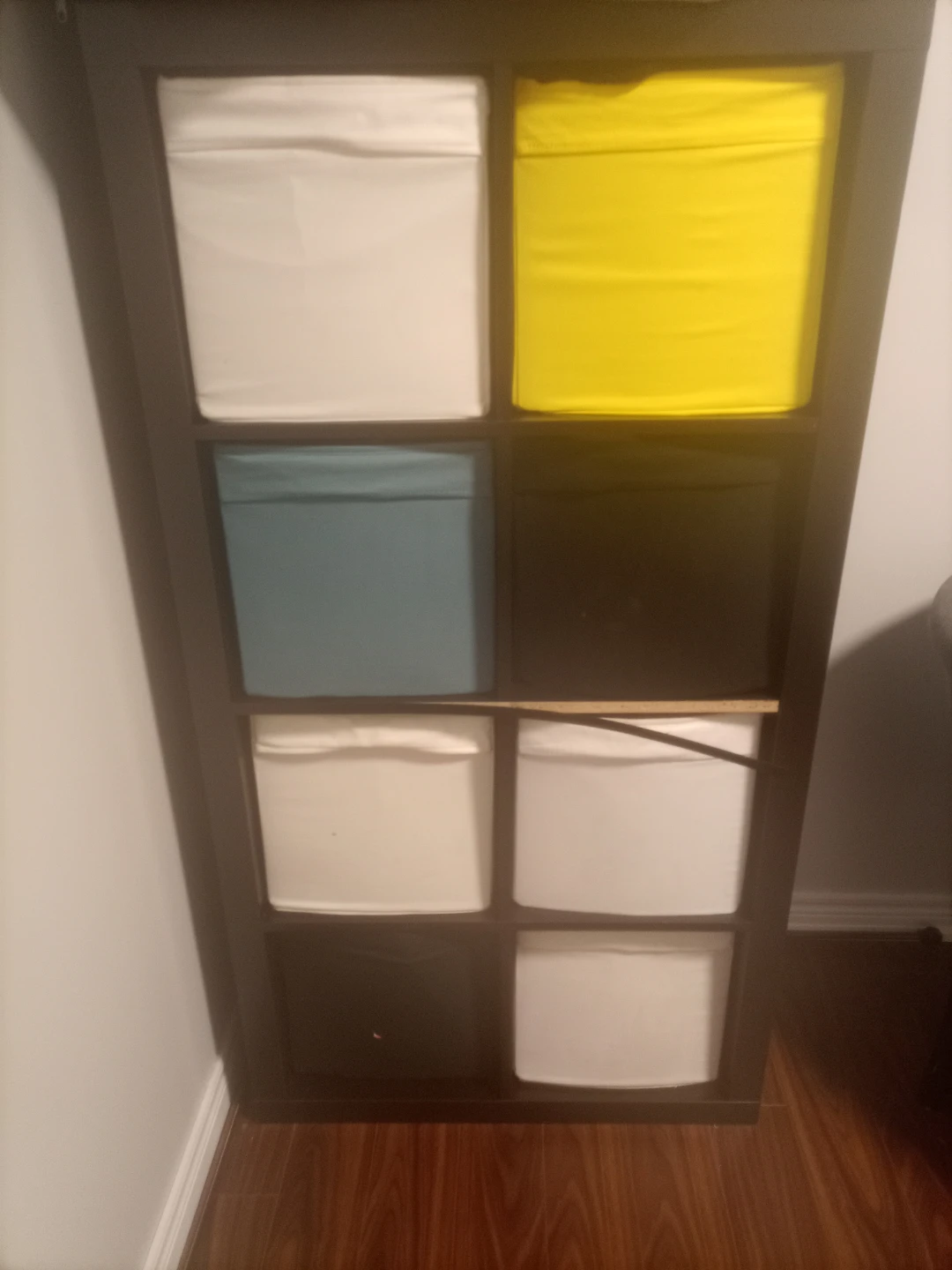Cube Storage Unit with 8 Fabric Bins - photo 2