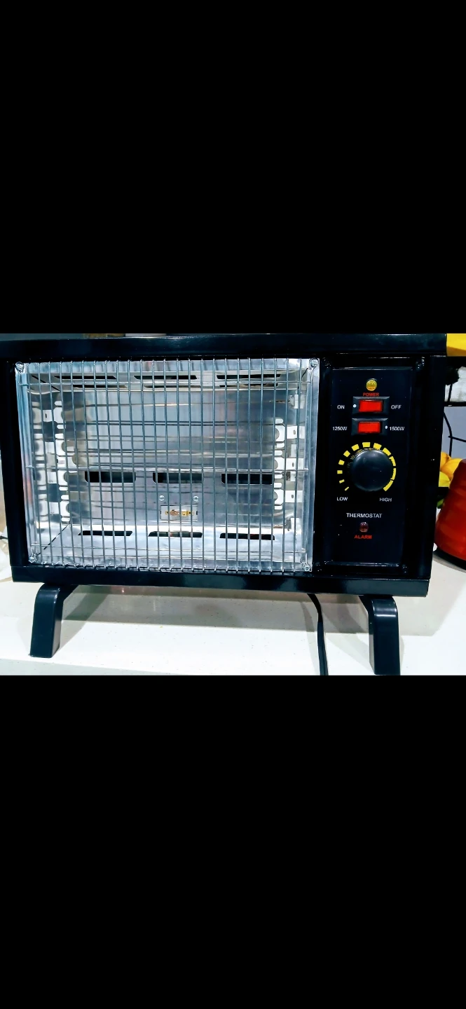 Black Electric Space Heater new no box - photo 3