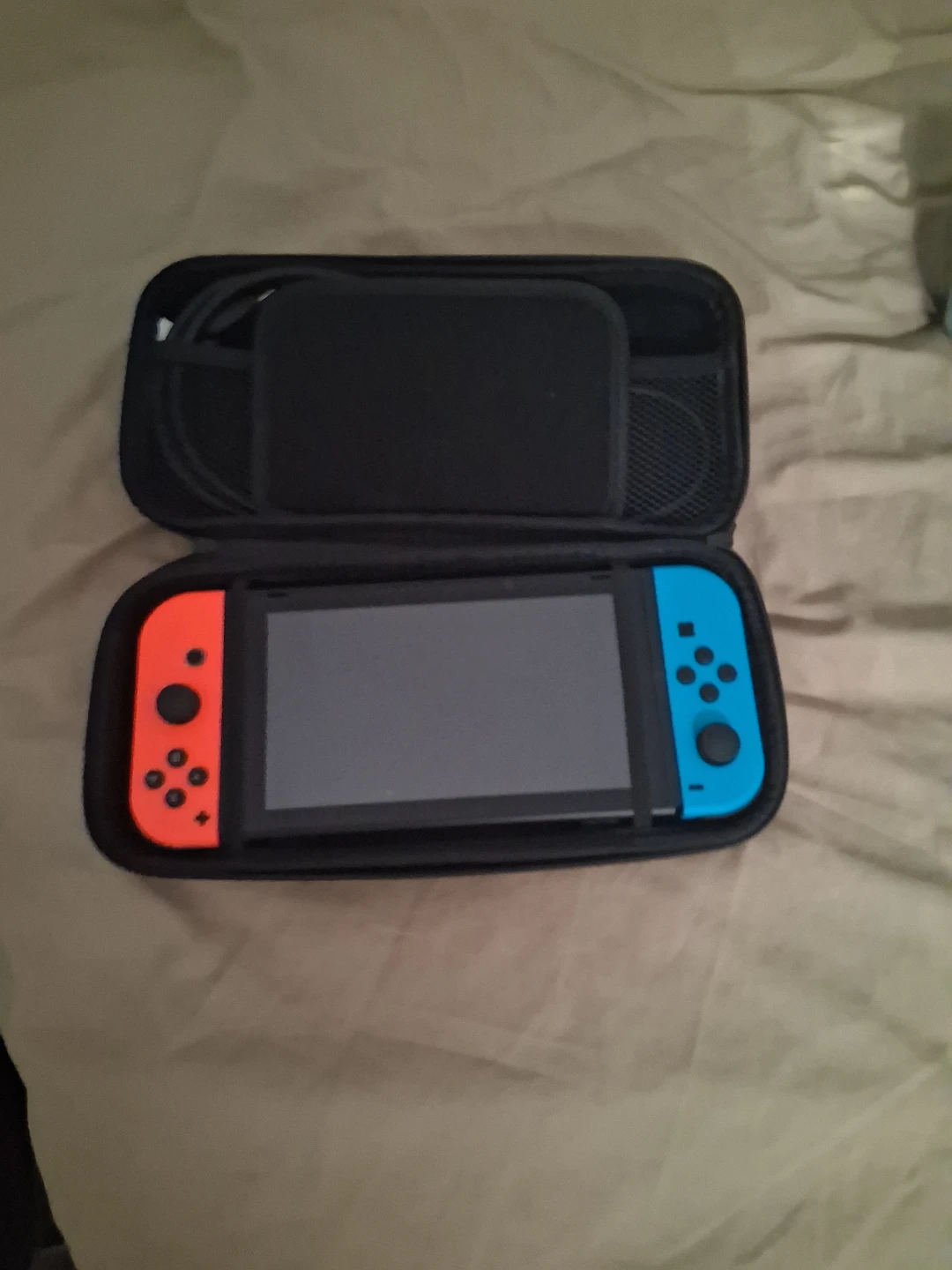 Nintendo Switch Console with Case and Games