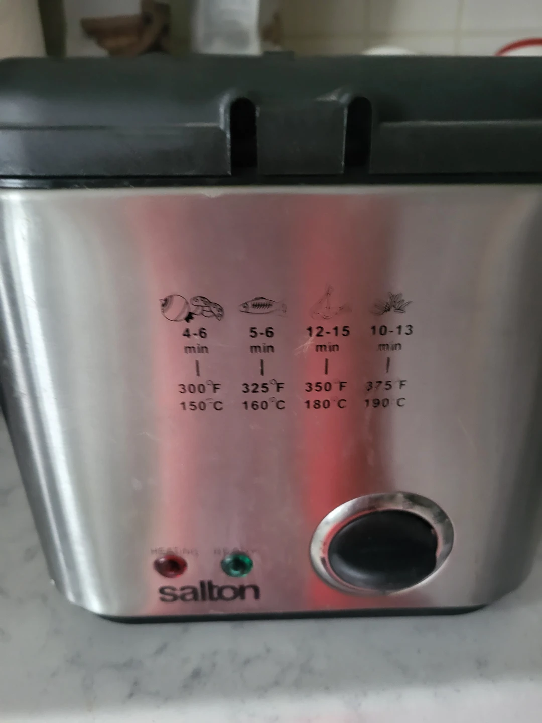 Salton Stainless Steel Deep Fryer